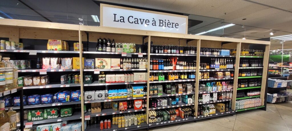 Autocollants Publigraphic pour la Cave à Bière